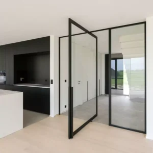 Glastür für modernes Haus zu verkaufen